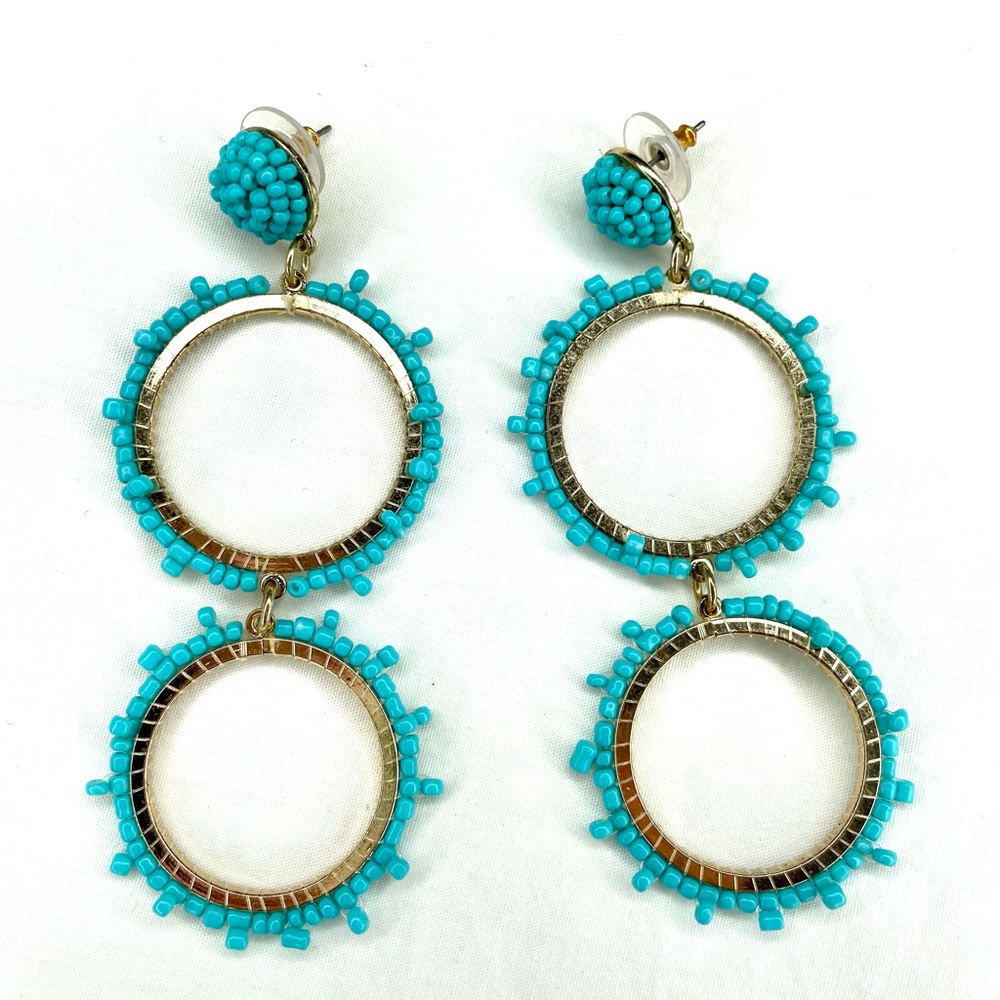 Sugarfix by Baublebar Turquoise Beaded Earrings